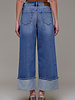 Korine Cuffed Wideleg Jean