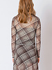 Ruth Mesh Top | Plaid