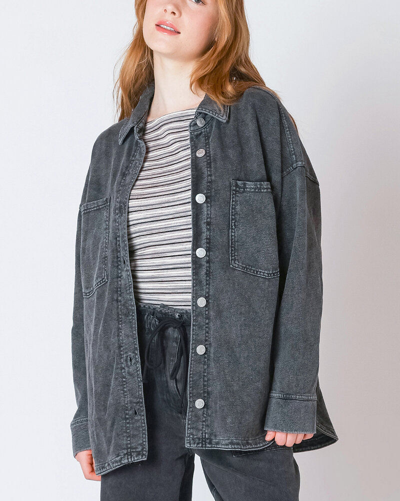 Grace Knit Denim Jacket