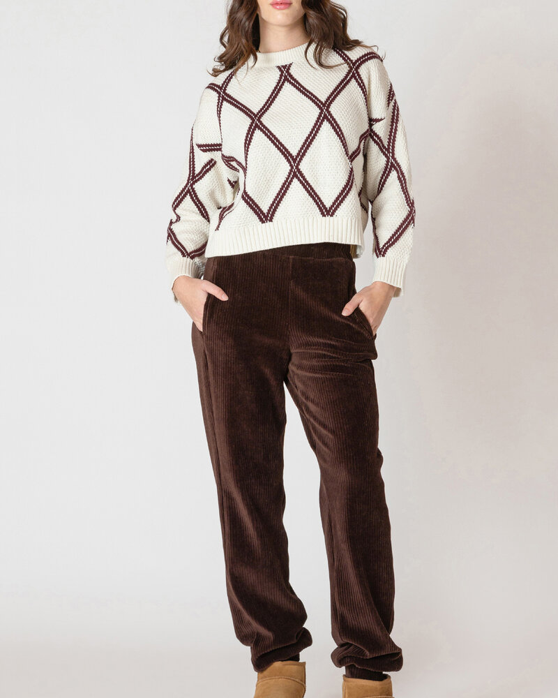Diamond Check Sweater
