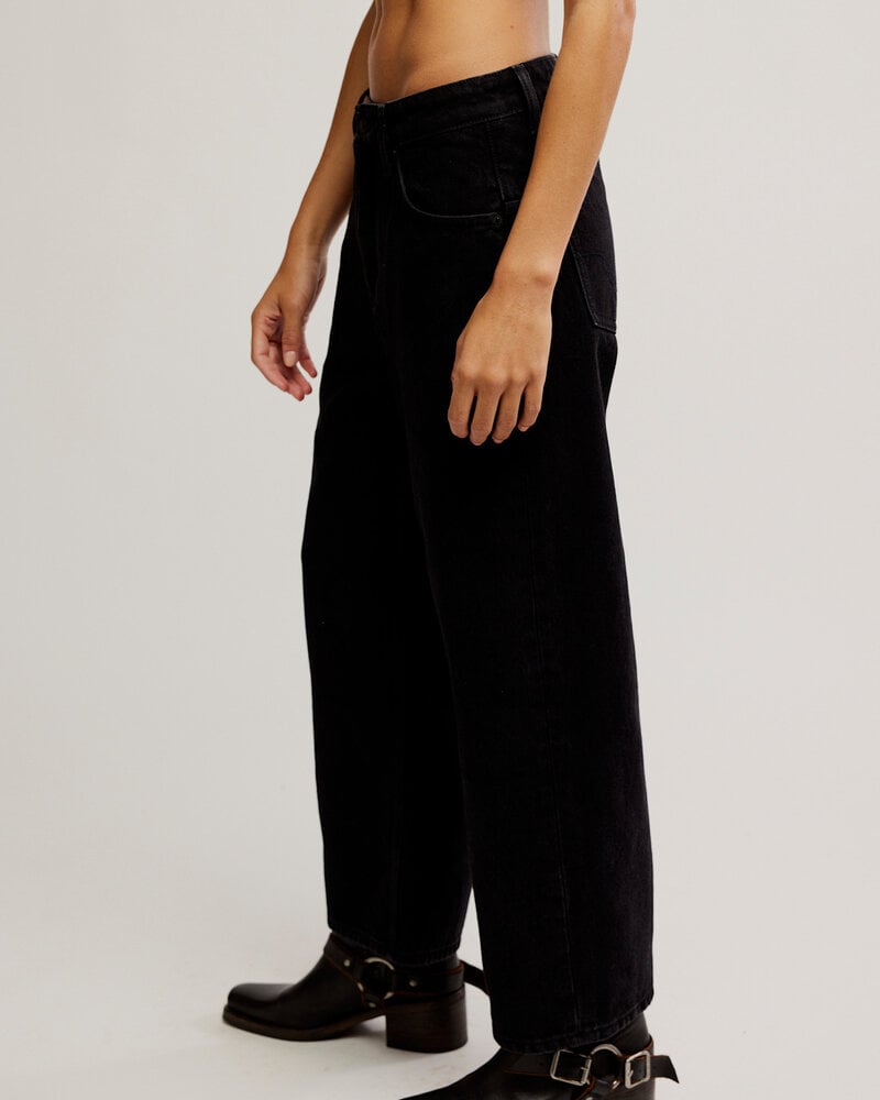 Free People Deep Trance Dropped Boyfriend Jeans | Dark Matter