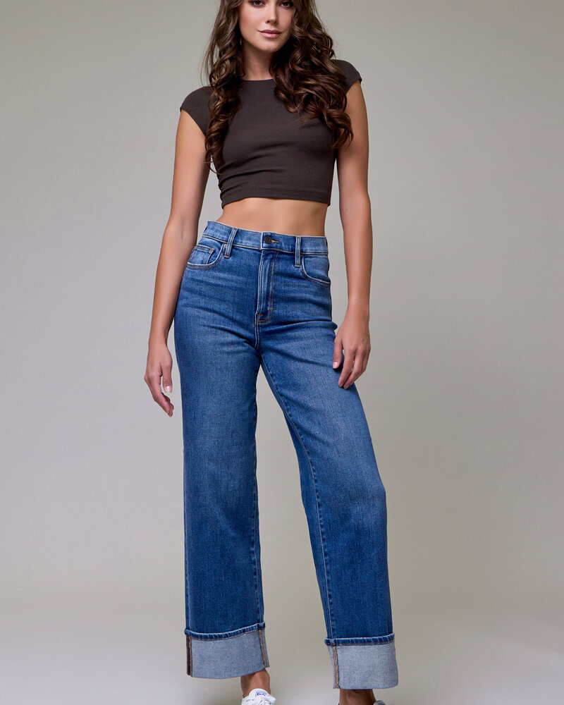 Logan Dad Jean | Deep Blue Cuff