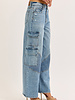Mary Moto Carpenter Wide Leg Jean