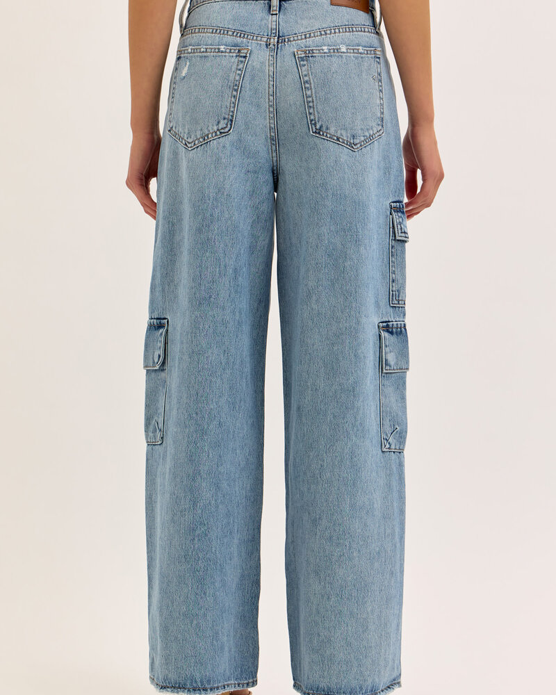 Mary Moto Carpenter Wide Leg Jean