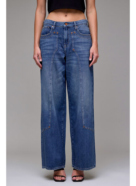 Vinne Vintage Patch Baggy Jean