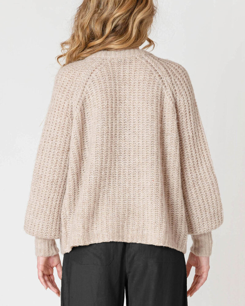 Ren Textured Cardigan | Oat