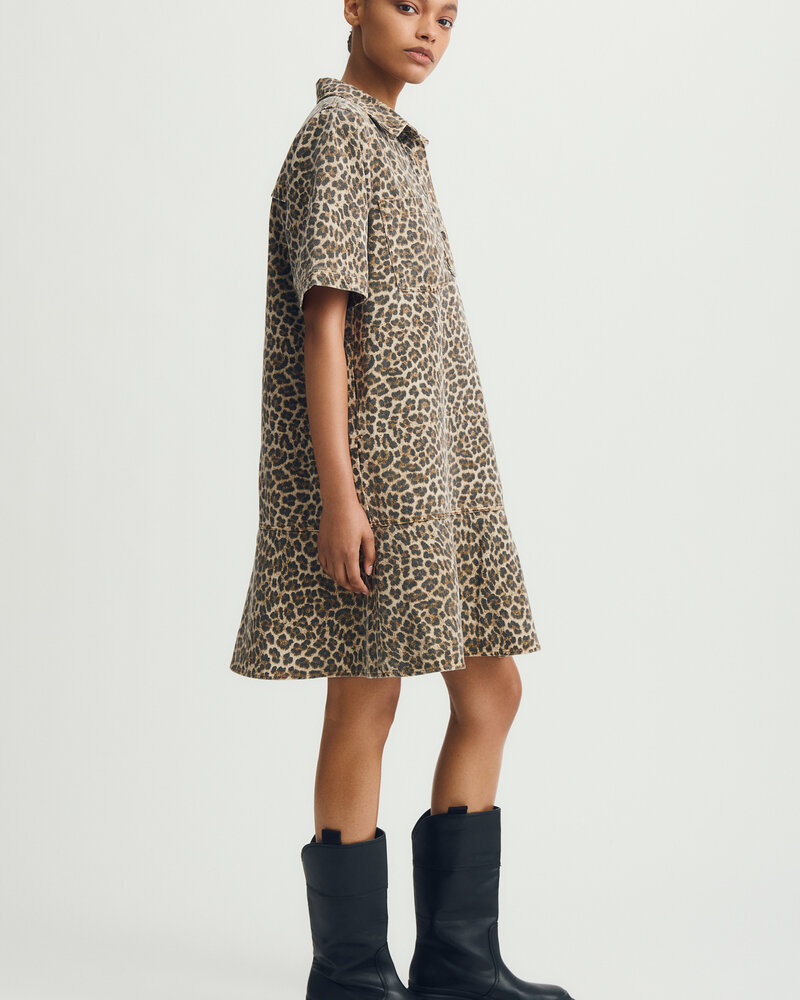Melissa Nepton Camelia Dress | Animal Print