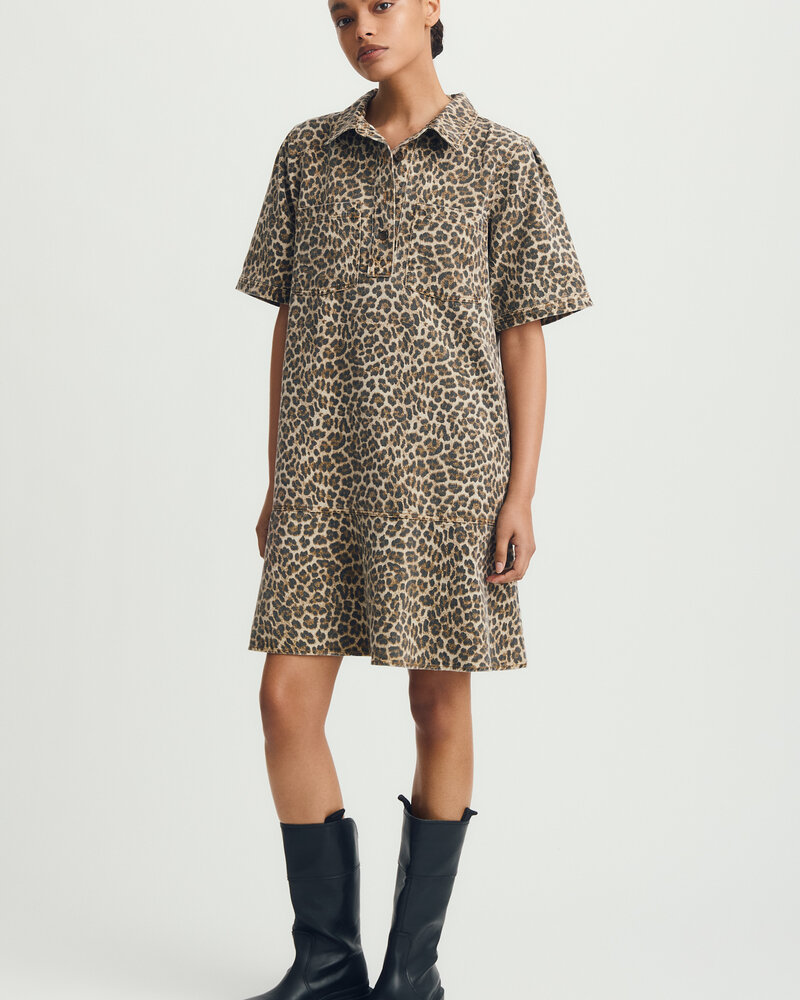 Melissa Nepton Camelia Dress | Animal Print