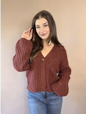Soleil Cinnamon Cardigan