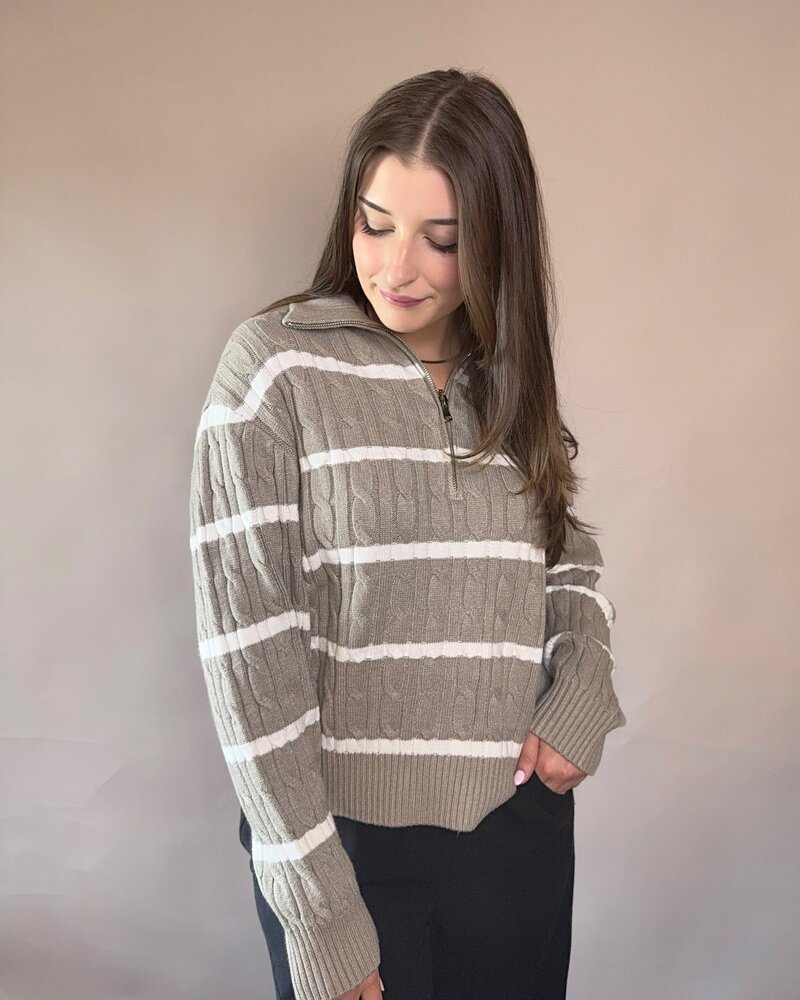 Delaney 1/2 Zip Sweater