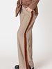 Fiona Houndstooth Red Stripe Pant