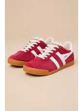 Elan Sneakers | Deep Red / White