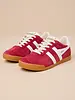 Elan Sneakers | Deep Red / White