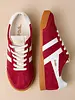 Elan Sneakers | Deep Red / White