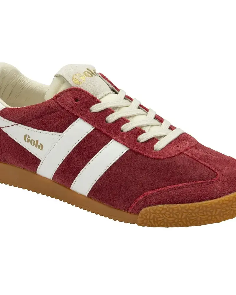 Elan Sneakers | Deep Red / White