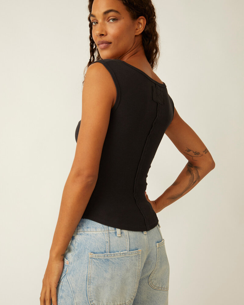 Free People Hummingbird Tank | Black