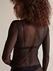 Free People Minding My Business Top | Black