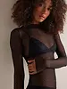 Free People Minding My Business Top | Black