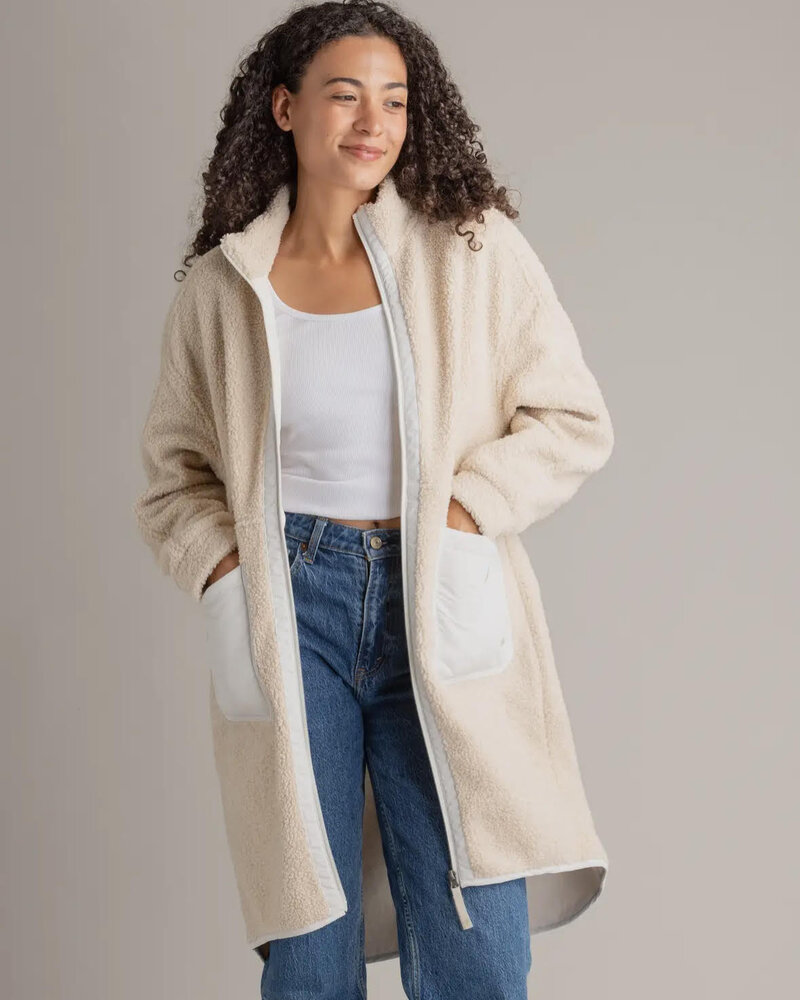 Cori Boucle Long Coat