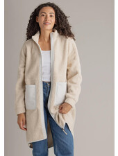 Cori Boucle Long Coat
