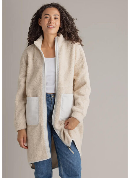 Cori Boucle Long Coat