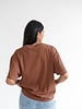 Boxy Tee | Brown