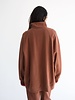 Not Your Boyfriend's Half-Zip Sweatshirt | Brown