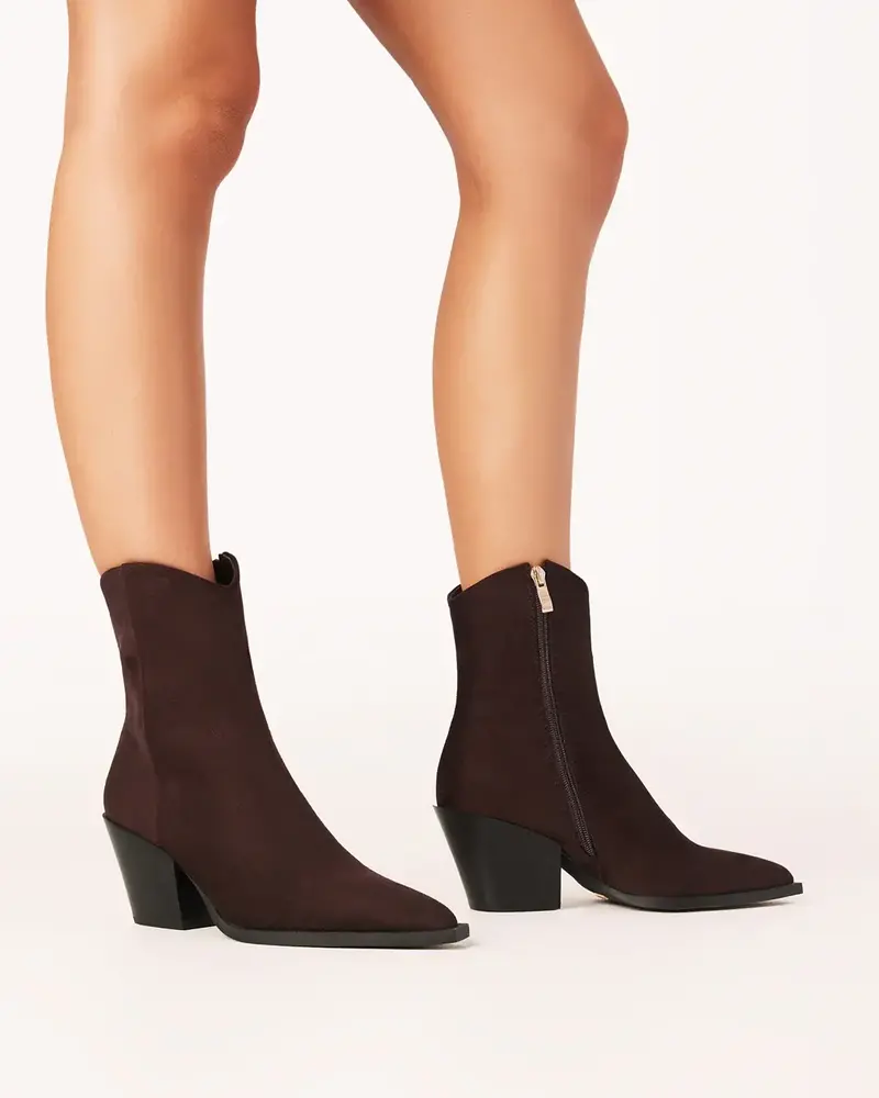 Maysa Suede Bootie