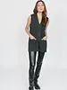 Smash + Tess Adeline Cable Vest | Charcoal