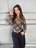 Ruth Mesh Top | Plaid