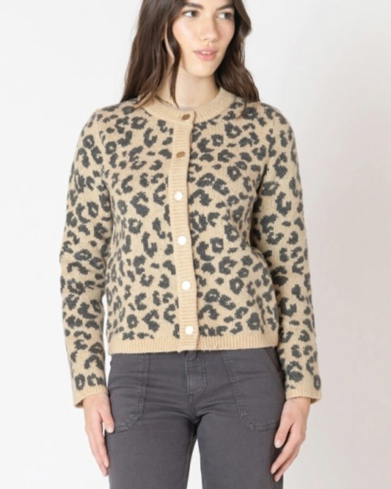 Callie Leopard Cardigan