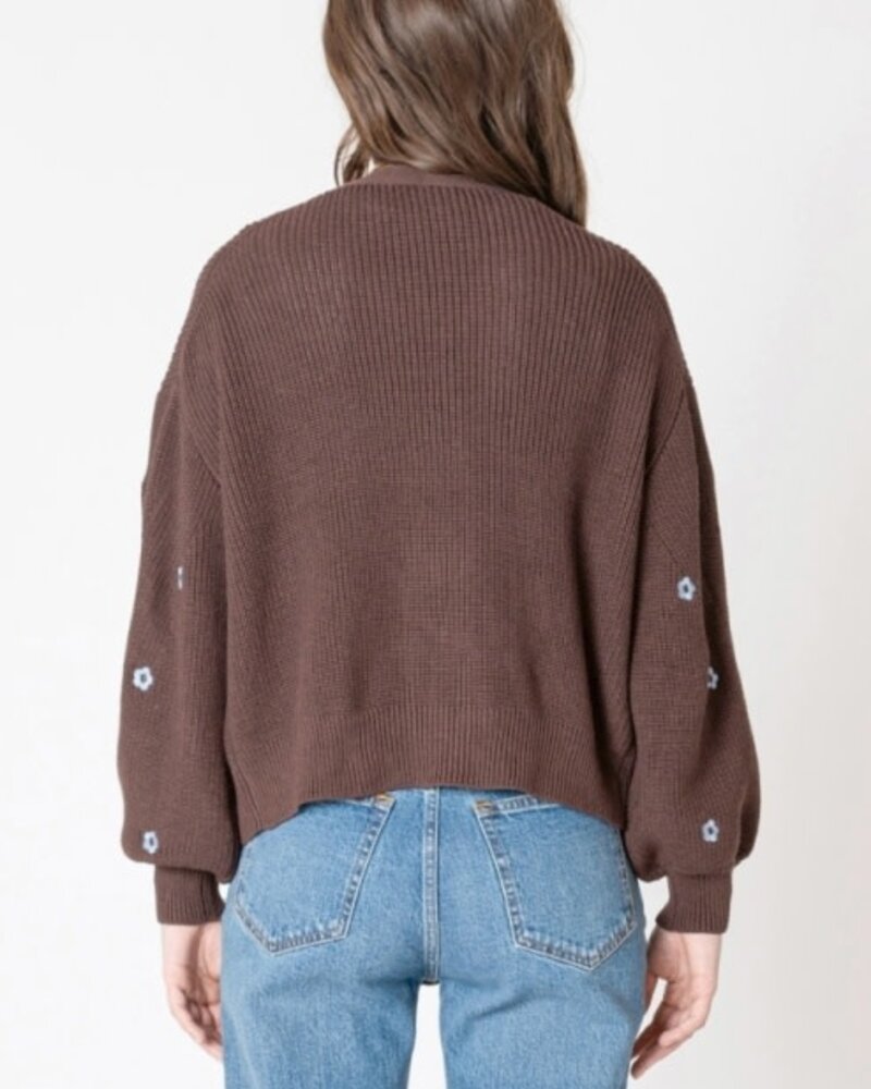 Misty Brownie Cardigan