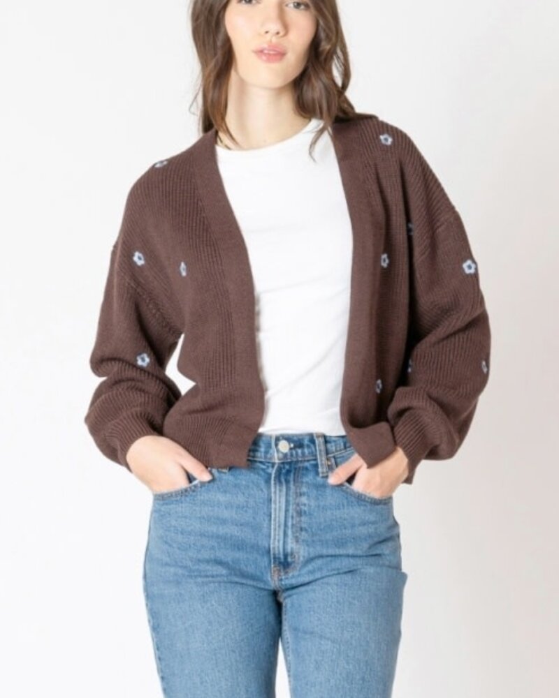 Misty Brownie Cardigan