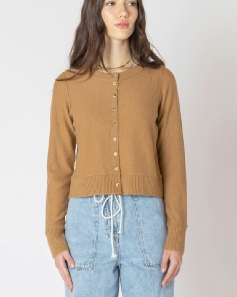 Orla Easy Cardigan | Toffee