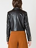 Ramsey Faux Leather Crop Jacket