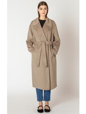 Raven Belted Coat