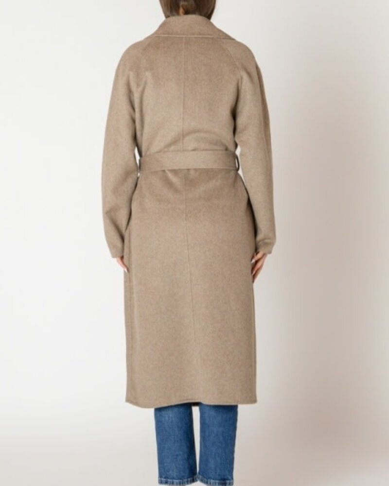 Raven Belted Coat