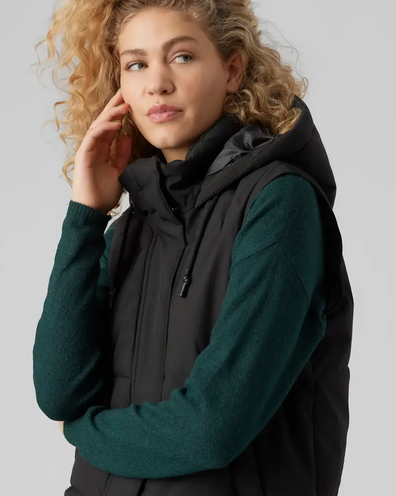 Vero Moda Margaret Long Coat | Black