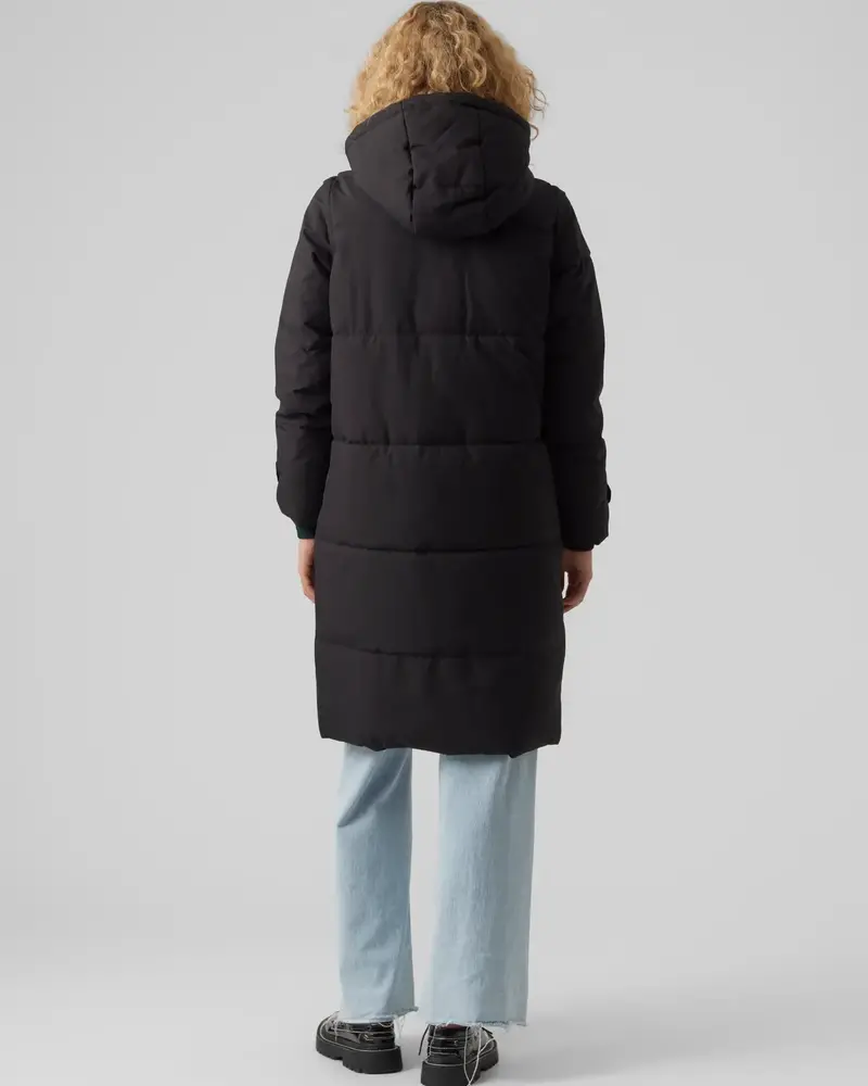 Vero Moda Margaret Long Coat | Black