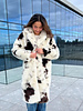 Vero Moda Crystal Faux Fur Coat
