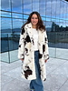 Vero Moda Crystal Faux Fur Coat