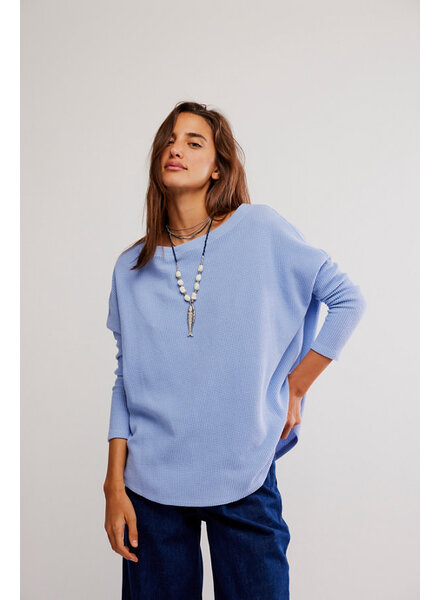 Free People Latte Blues Solid Thermal | Dawn