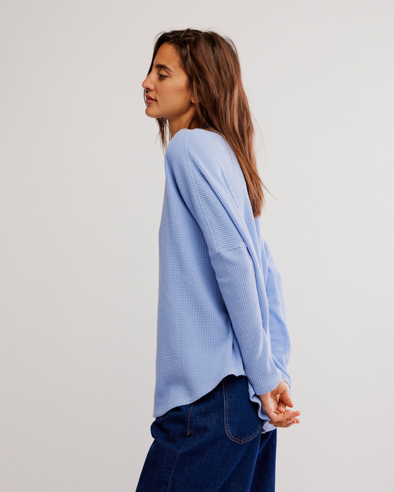 Free People Latte Blues Solid Thermal | Dawn