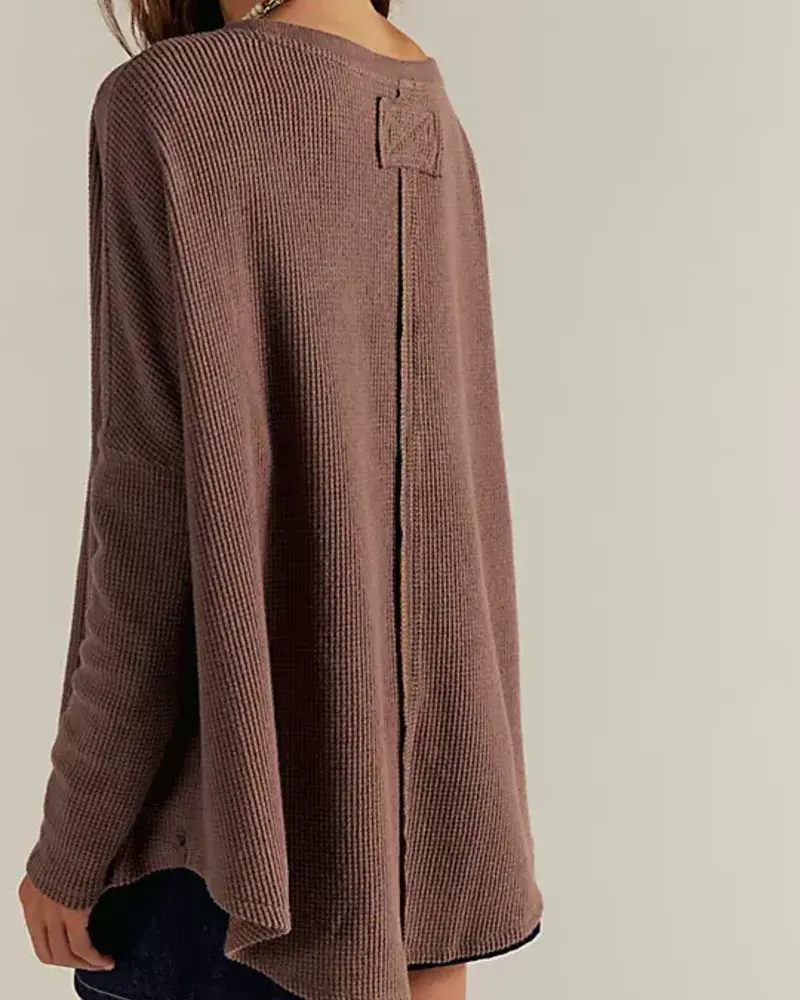 Free People Latte Blues Solid Thermal | Tree