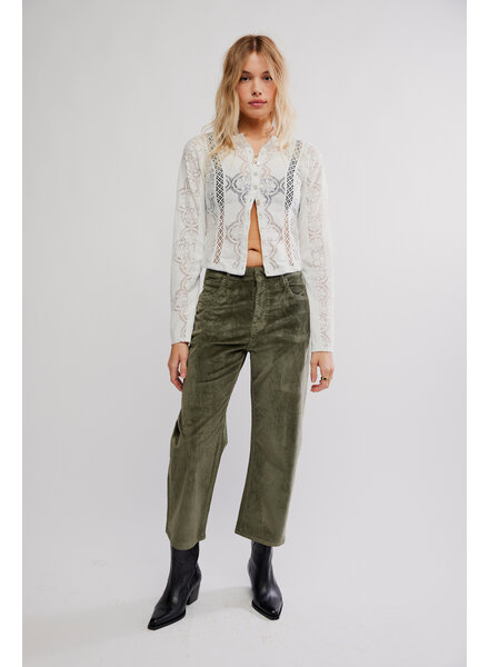 Free People Deep Trance Dropped Corduroy Jeans | Clover