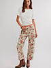Free People Deep Trance Printed Jeans | Floral