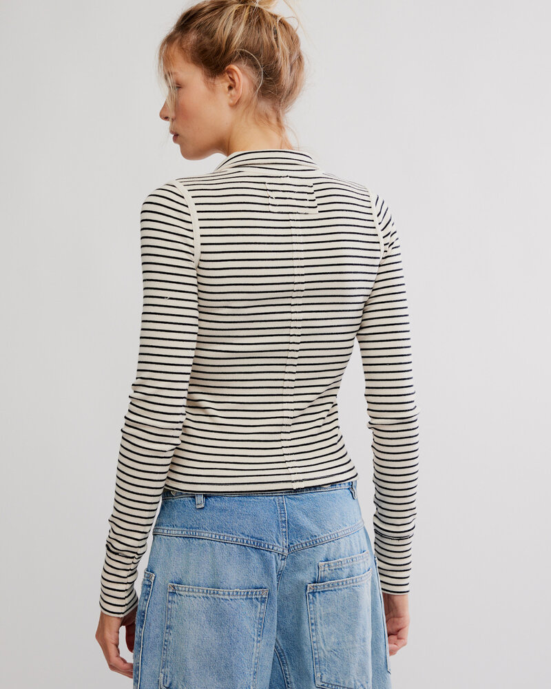 Free People Lake Stripe Henley | Tea