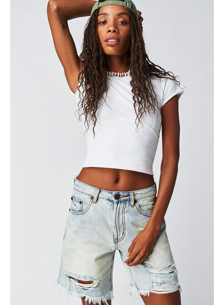 Free People Protagonist Tee | White
