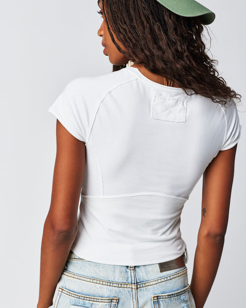 Free People Protagonist Tee | White
