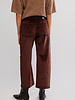 Free People Deep Trance Dropped Corduroy Jeans | Chocolate